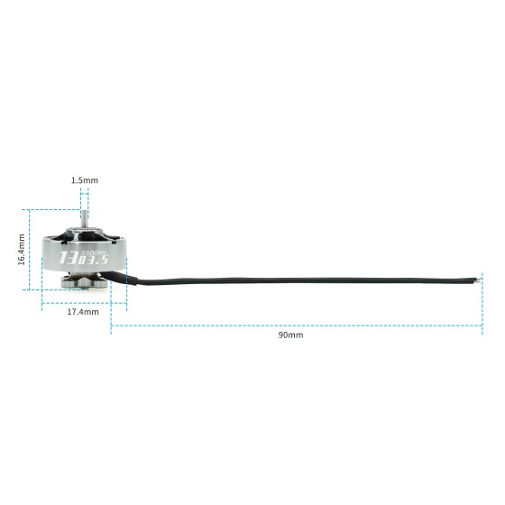 Original GEPRC SPEEDX2 1303.5 3800KV/5500KV Motor-7075-T Aircraft Aluminum Material